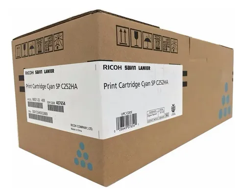 Toner Original Ricoh Cyan Sp C252ha