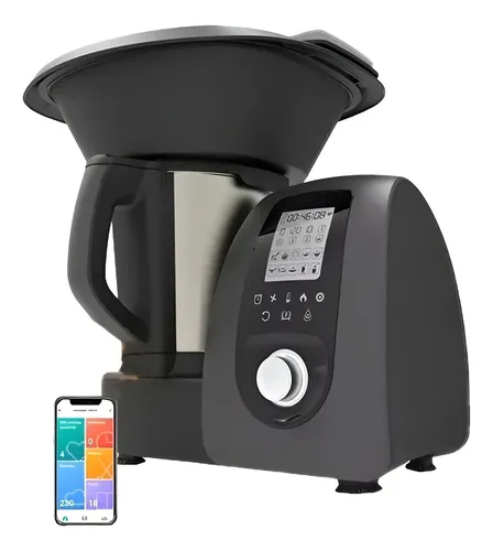 Robot De Cocina Chefmaker C840w Con Wifi Negro